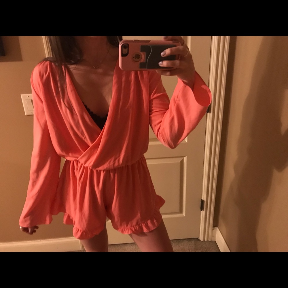 Long sleeve romper
